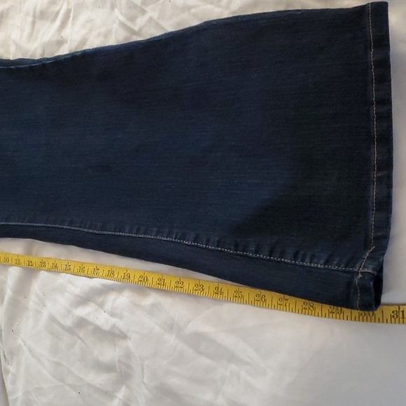 JMS (Just My Size) Womens Boot Cut Jeans with embellished Back Pockets Size 18w - Picture 10 of 11